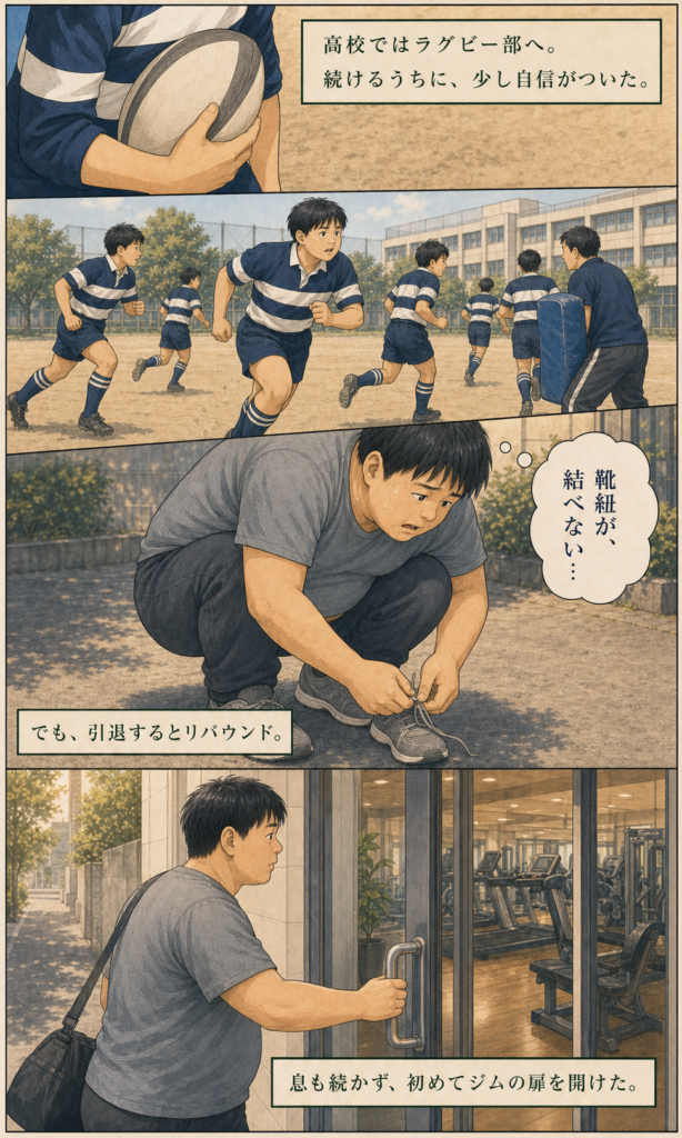 阿部英明のプロフィールストーリー漫画 5ページ目